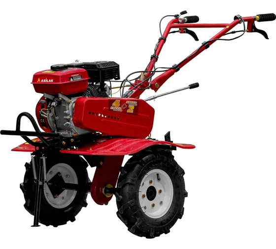 Культиватор бензиновый ASILAK SL-85BL (арт. AS2312-1) колёса 4.00-10 (7,5 л.с., шир. 95 см, без ВОМ, передач 4+2, пониженная передача, колеса 4.00-10)